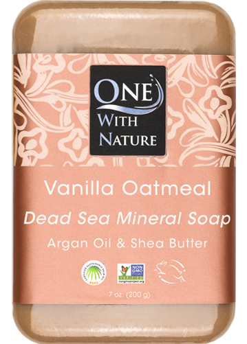 Vanilla Oatmeal Soap With Dead Sea Minerals Argan Oil And Shea Butter 7